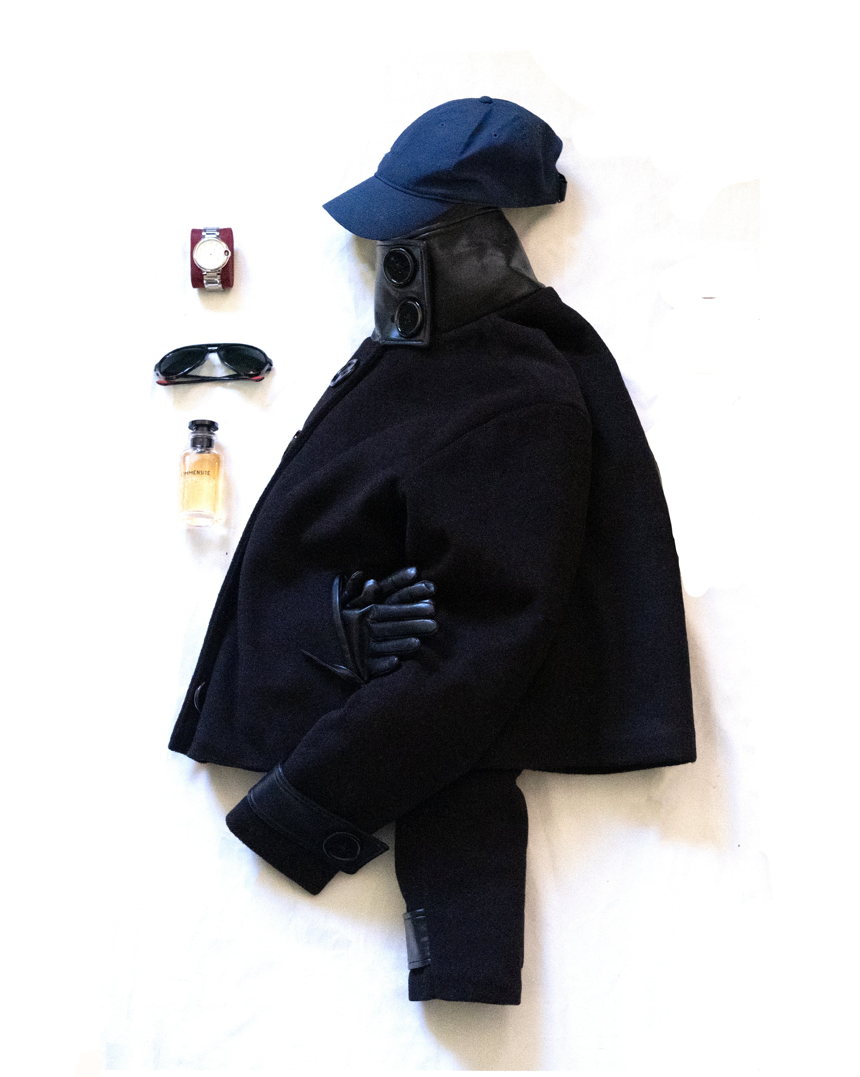 LEATHE NECKED__COAT